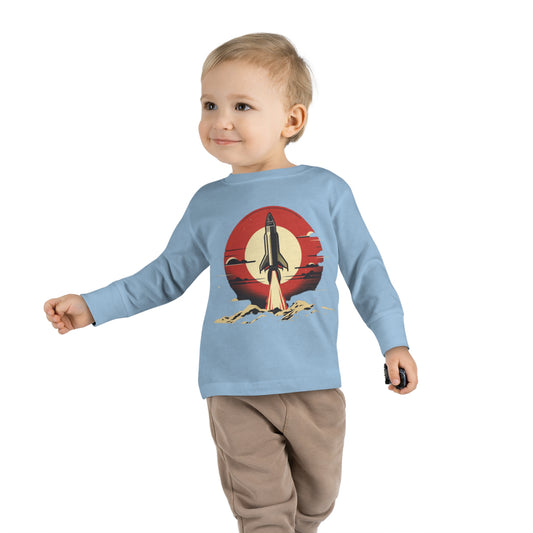Sunset Launch Toddler Long sleeve Tee