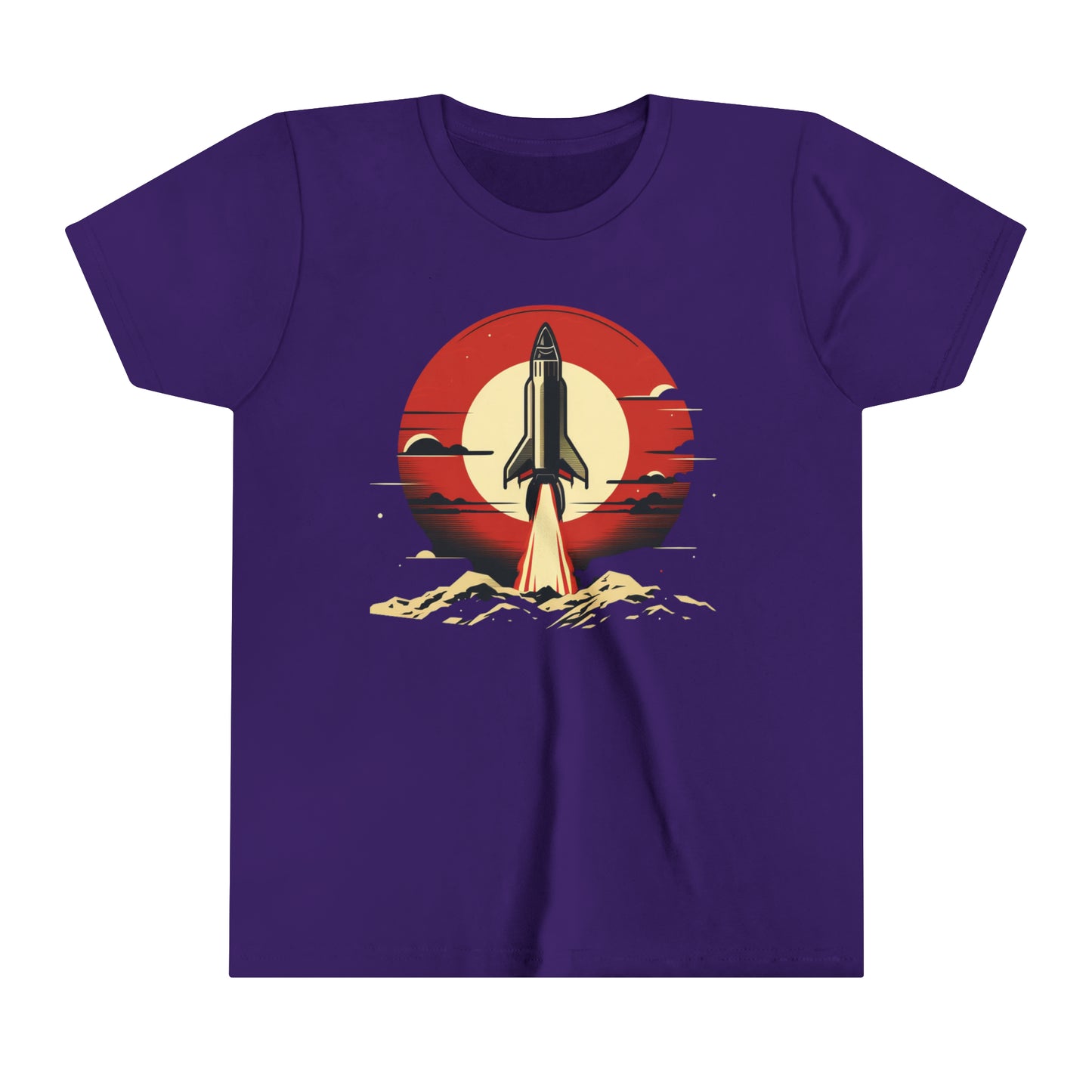 Sunset Launch Youth Short Sleeve T-Shirt