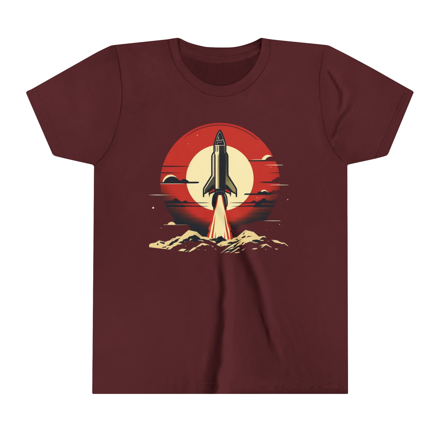 Sunset Launch Youth Short Sleeve T-Shirt