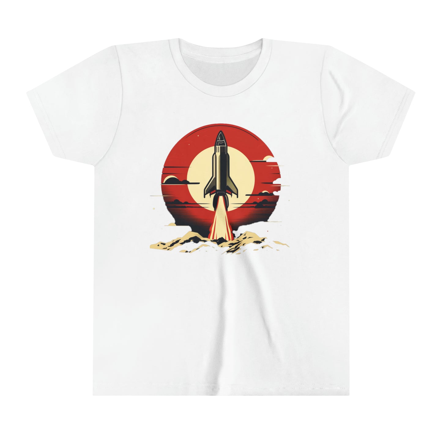 Sunset Launch Youth Short Sleeve T-Shirt