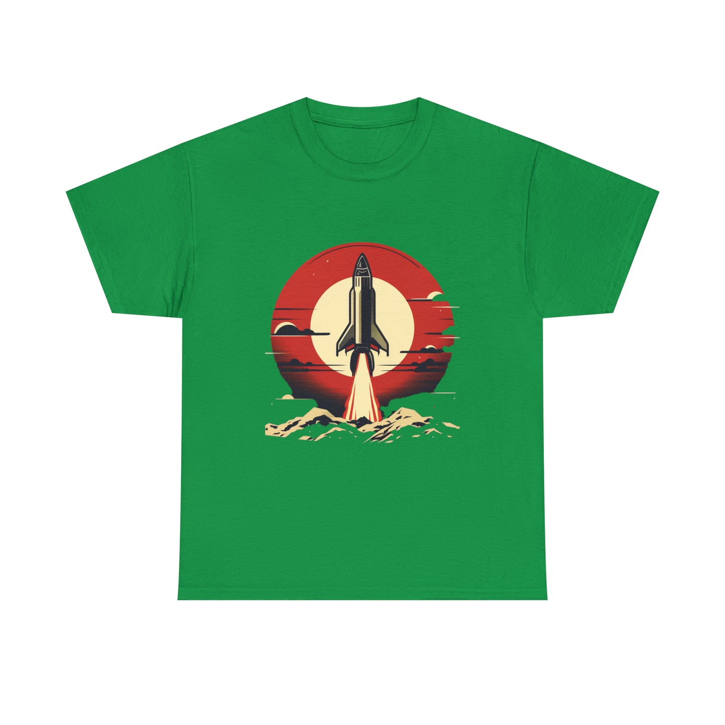 Sunset Launch Unisex Heavy Cotton T-Shirt