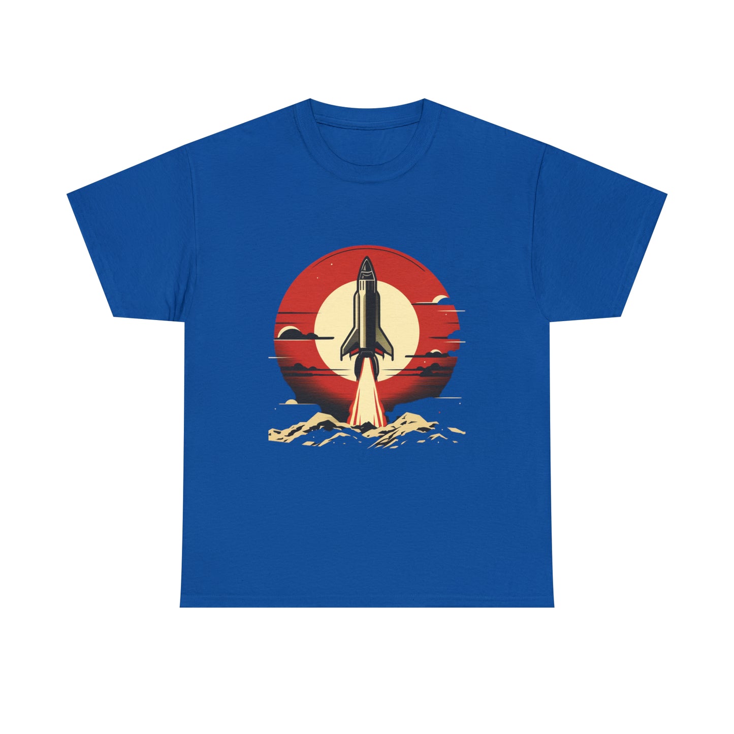 Sunset Launch Unisex Heavy Cotton T-Shirt