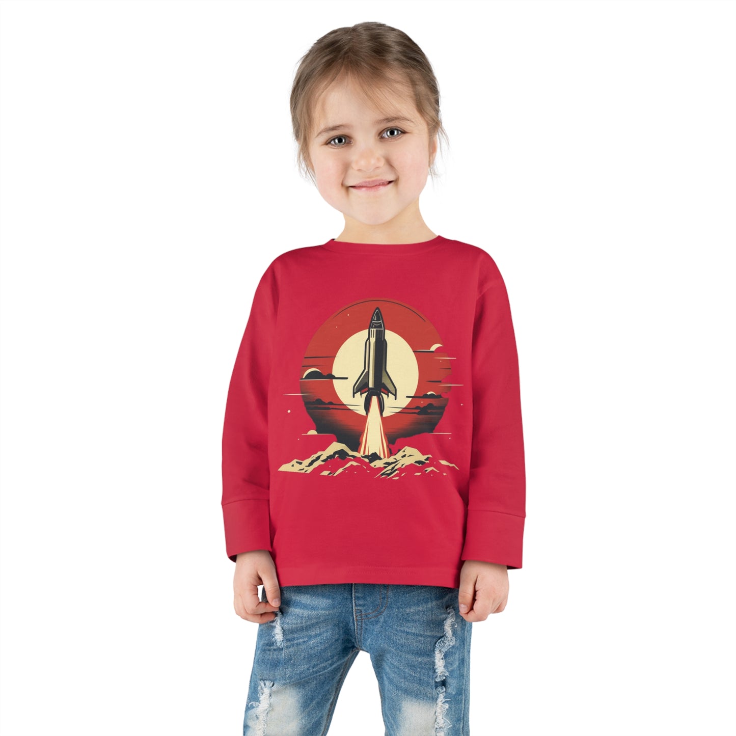 Sunset Launch Toddler Long sleeve Tee