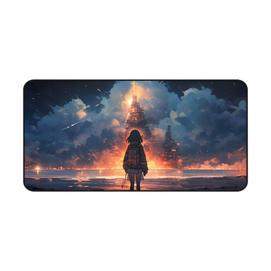 Launch Girl Desk Mat