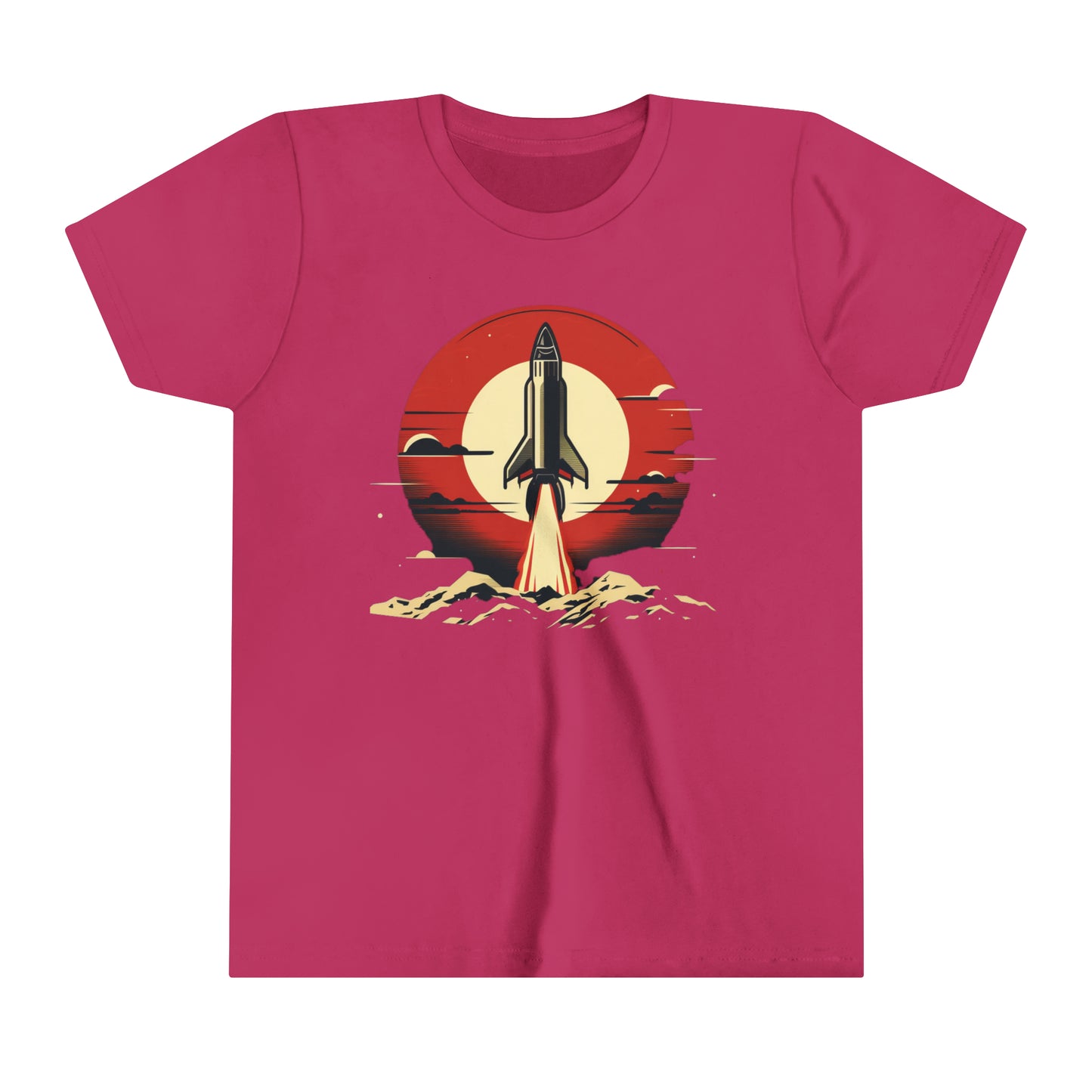 Sunset Launch Youth Short Sleeve T-Shirt