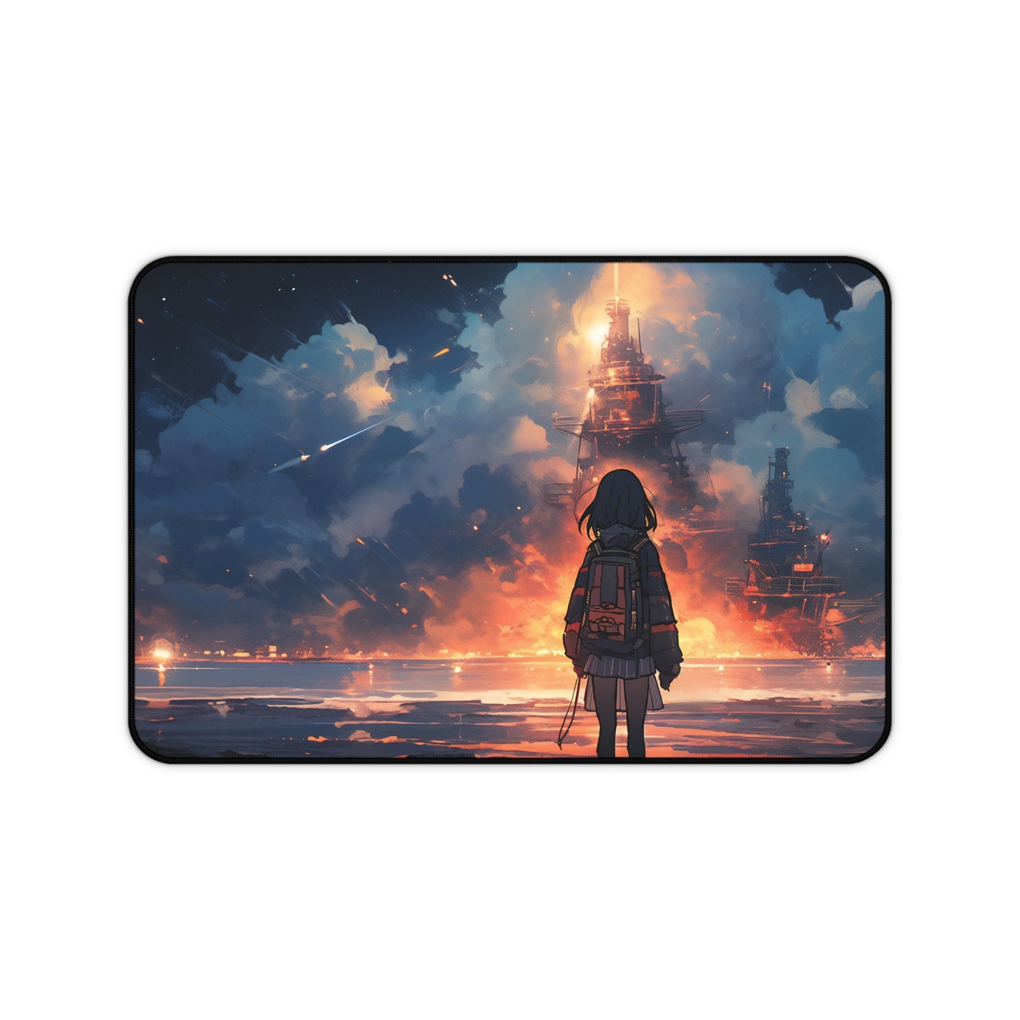 Launch Girl Desk Mat