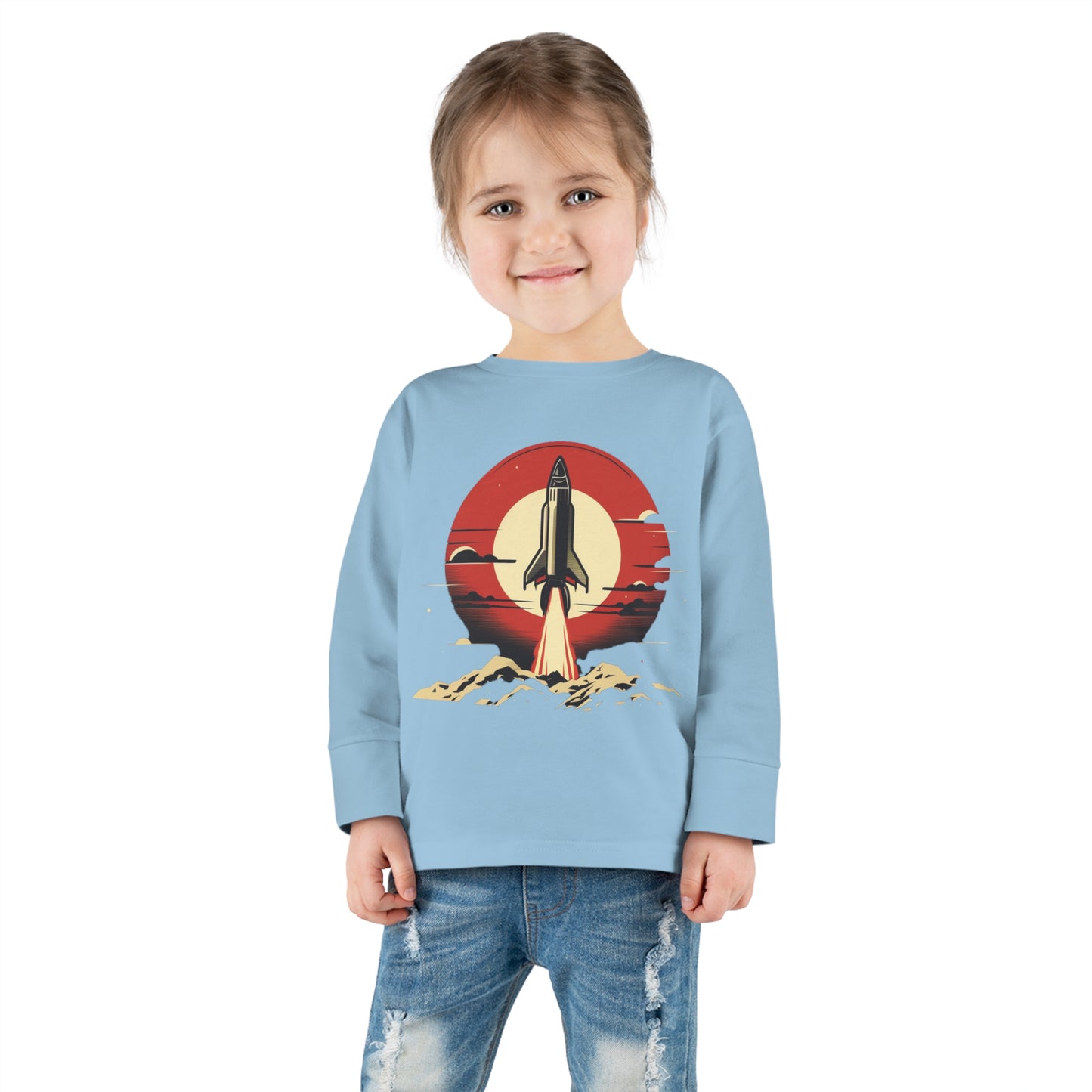 Sunset Launch Toddler Long sleeve Tee