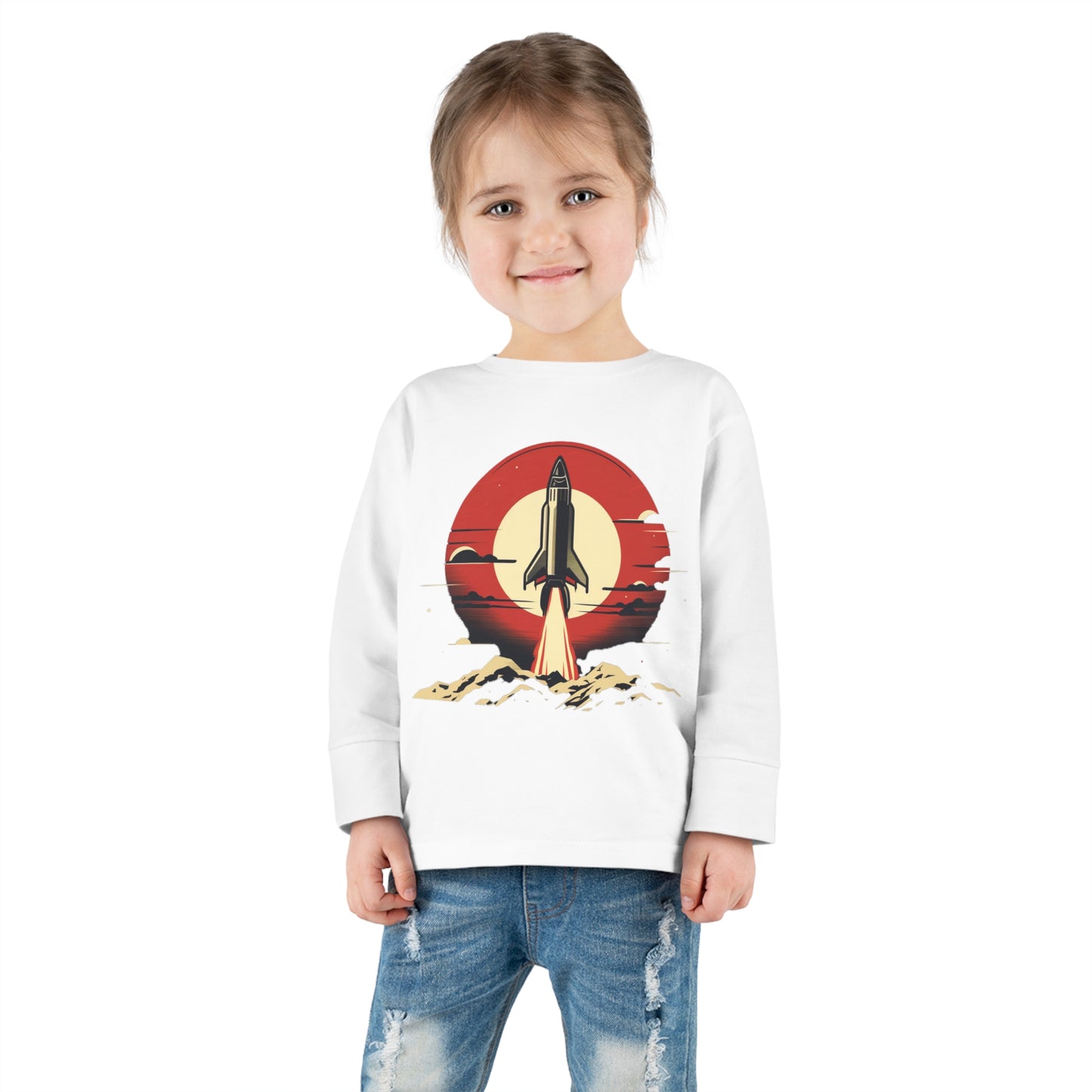 Sunset Launch Toddler Long sleeve Tee