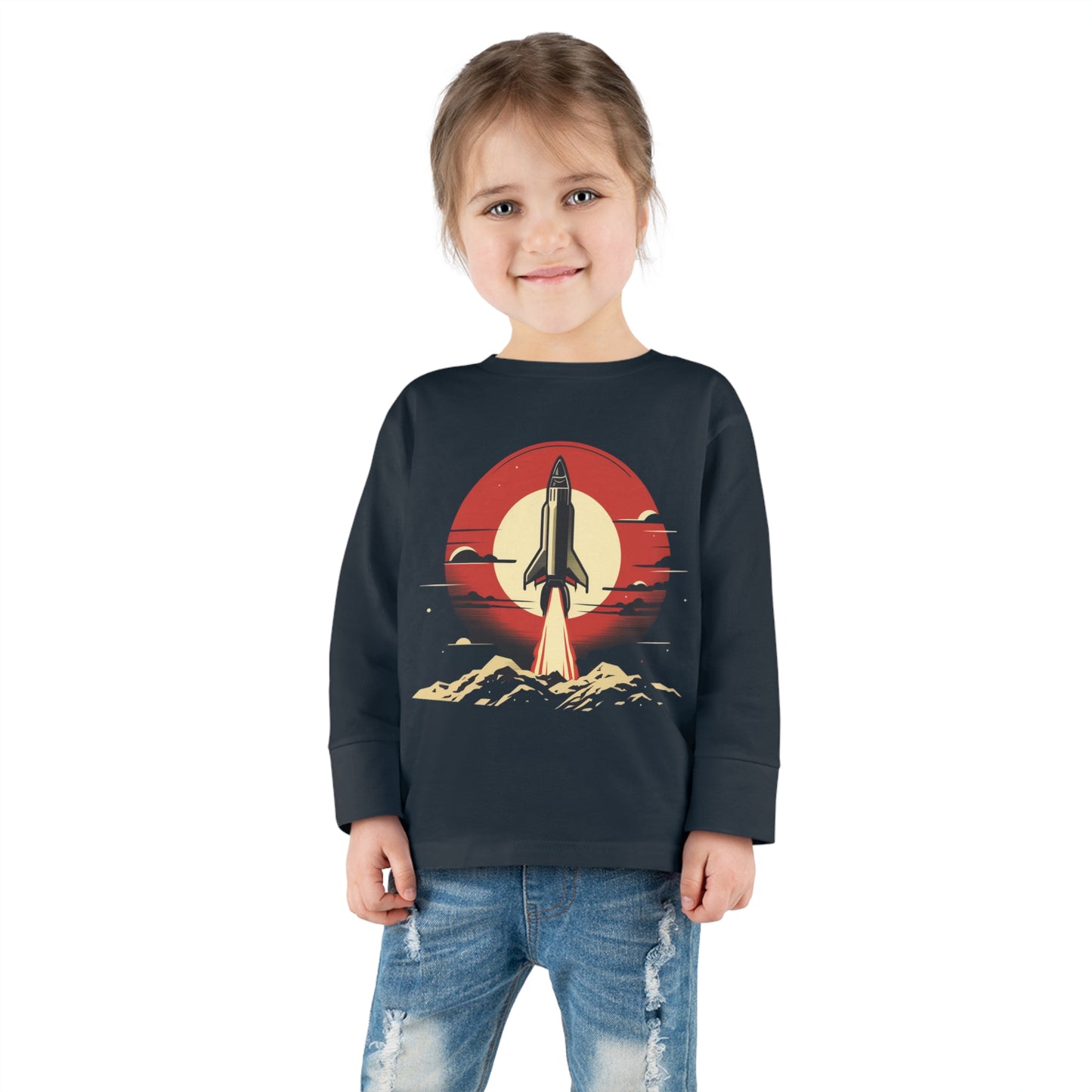Sunset Launch Toddler Long sleeve Tee