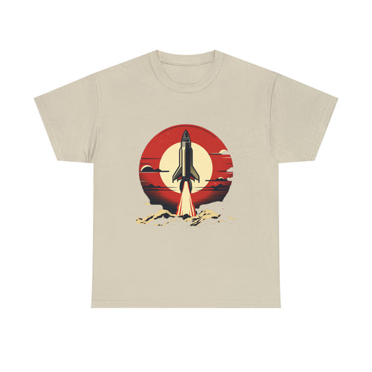 Sunset Launch Unisex Heavy Cotton T-Shirt