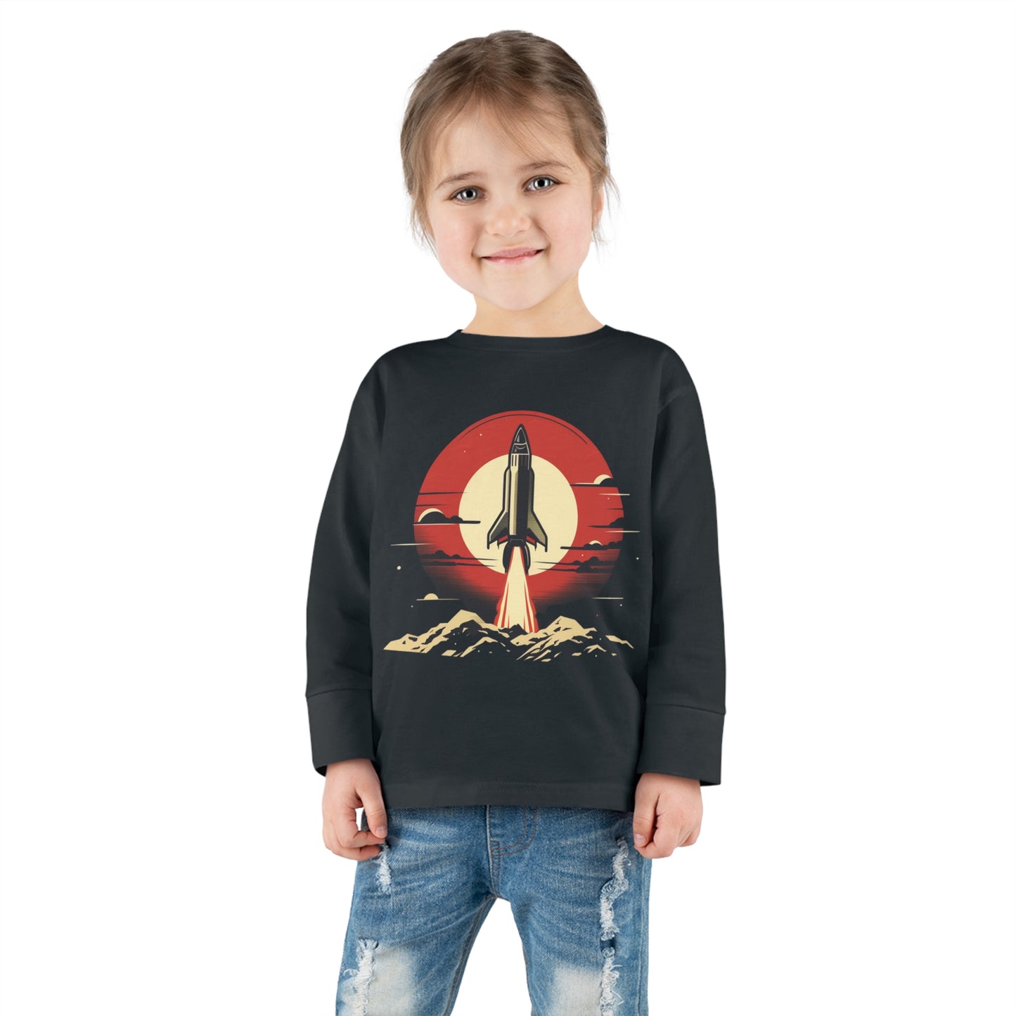 Sunset Launch Toddler Long sleeve Tee