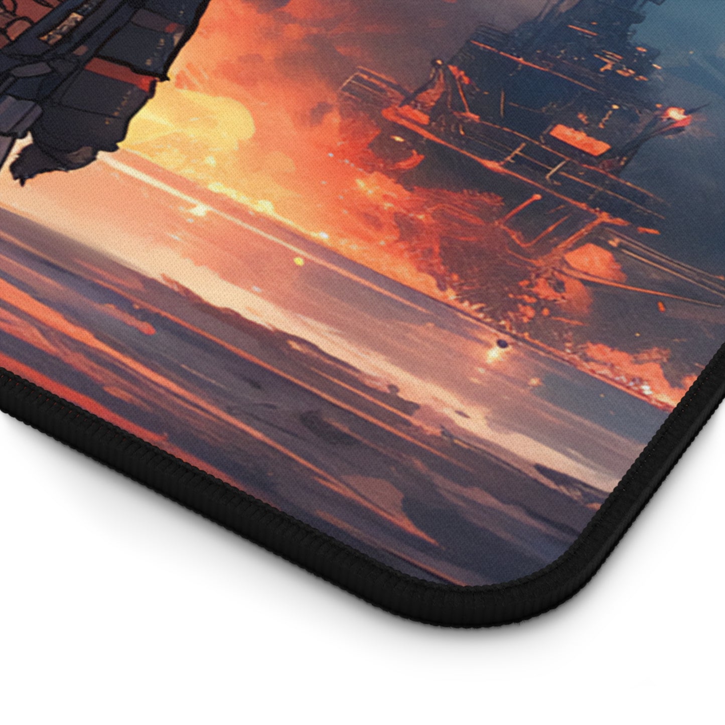 Launch Girl Desk Mat